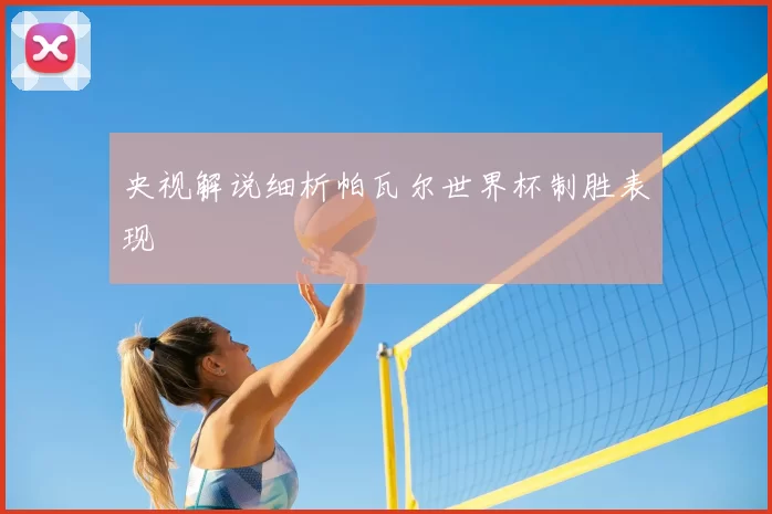 央视解说细析帕瓦尔世界杯制胜表现