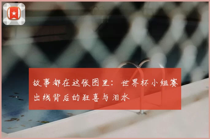故事都在这张图里:世界杯小组赛出线背后的狂喜与泪水