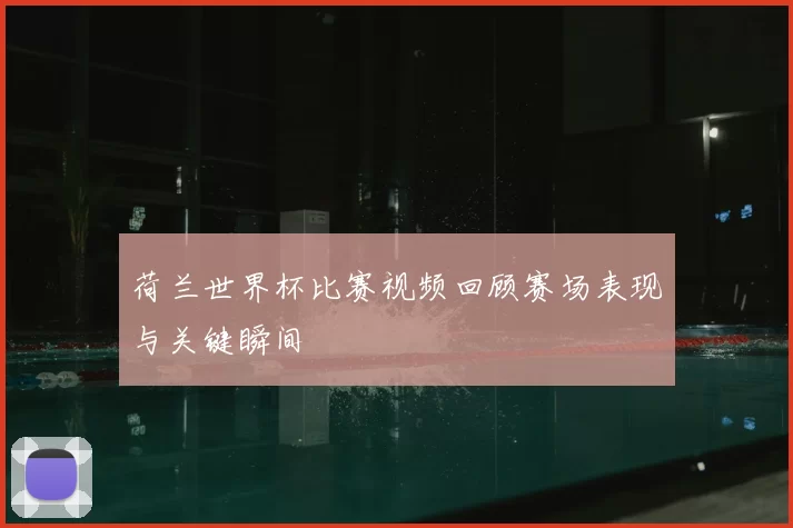 荷兰世界杯比赛视频回顾赛场表现与关键瞬间