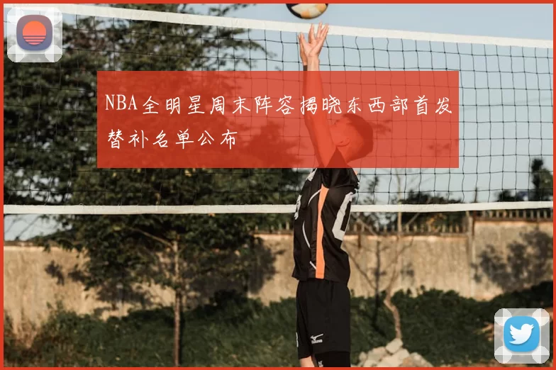 NBA全明星周末阵容揭晓东西部首发替补名单公布