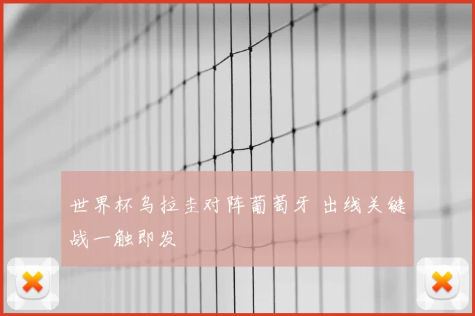 世界杯乌拉圭对阵葡萄牙 出线关键战一触即发