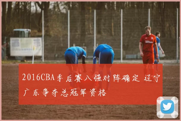2016CBA季后赛八强对阵确定 辽宁广东争夺总冠军资格